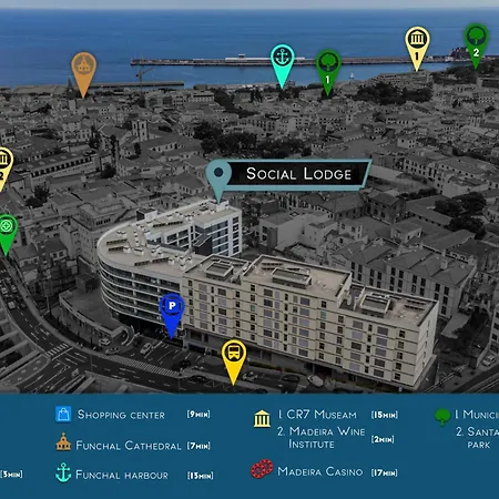 Social Center - View Rooftop Funchal (Madeira)